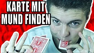 KARTE MIT DEM MUND FINDEN Zaubertrick  MagicPhil  DEIN TRICK STAFFEL 5 Ep 2 [upl. by Limbert268]