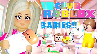 🍼 Club Roblox BABIES 🍼 Everything You Need to Know About Club Roblox Babies Club Roblox Baby Update [upl. by Felty292]