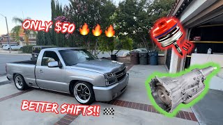 CAMMED SINGLE CAB SILVERADO GETS A CORVETTE SERVO [upl. by Skip]