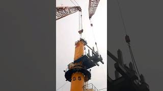 Install Liebherr Crane [upl. by Lavud]