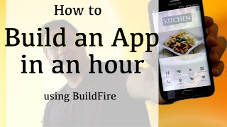 Build an app in an hour [upl. by Eiralc]