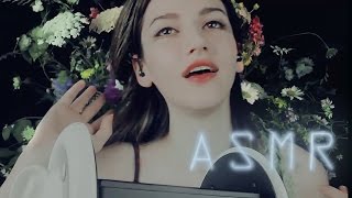 ASMR GERMAN 3Dio 💋 brushing ♣ blowing 👂 earmassage  trigger und flüstern zum einschlafen deutsch [upl. by Ahselrak]