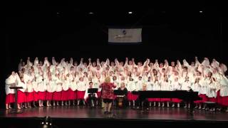 Tchaka by Parkersburg High School Acappella Choir Toronto Canada 2016 [upl. by Hocker]