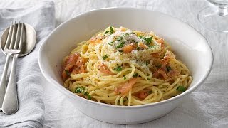 Salmon Carbonara [upl. by Eiralih464]