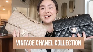 My VINTAGE CHANEL Handbag Collection 16 BAGS👜 2024 [upl. by Kinney760]