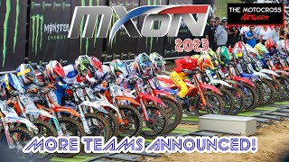 3 MORE TEAMS ANNOUNCED Motocross Of Nations 2023 [upl. by Marielle]