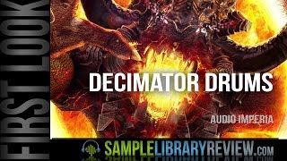 First Look Decimator Drums by Audio Imperia [upl. by Anim]