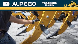 ALFAST  Alpego Fast System  An innovative ultrafast ploughshare and accessory replacement system [upl. by Toback]