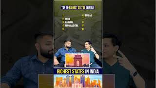 Top 10 Richest States in India  Richest and Poorest States in India  biggboss salmankhan mumbai [upl. by Jona]