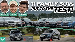 Which family SUV wins 2022 midsize SUV megatest  Chasing Cars [upl. by Katheryn]