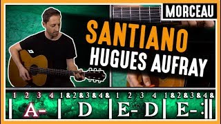 Cours de guitare  Apprendre à jouer Santiano de Hugues Aufray [upl. by Aileno]