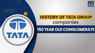 History of Tata group of companies  150yearold conglomerate [upl. by Spillar]