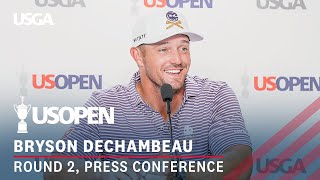 Bryson DeChambeau 2024 US Open Press Conference  Round 2 [upl. by Araic]