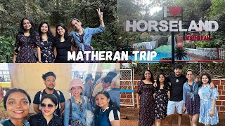 Matheran trip with work besties  friends trip  Horseland Matheran [upl. by Melony]