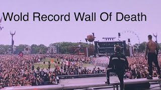 Slaughter To Prevail Wall Of Death World Record Hellfest 2024 [upl. by Inajna]