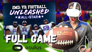 2MD VR Football Unleashed FULL GAME ROUND 7 [upl. by Oeflein]