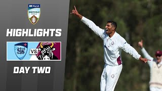 New South Wales v Queensland  Sheffield Shield 202324  Day 2 [upl. by Nawor]