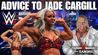 Gangrels Advice to Jade Cargill working with The WWE [upl. by Odessa]