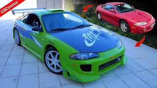 Mitsubishi Eclipse Fast amp Furious en 20 minutos  Transformación [upl. by Publea]