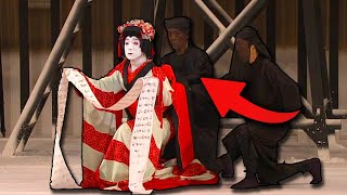 What is Puppet Acting Ningyōburi in Kabuki [upl. by Enylorac]