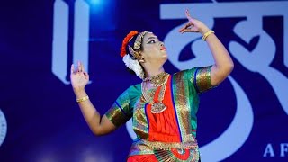 Mahadeva Shiva Shambho Performed by Sananya Chakrabortybharatnatyam classical share [upl. by Rafaelof]