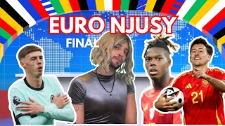 🚨 EURO NJUSY 🚨 Finał Euro2024 🇪🇸 vs 🏴󠁧󠁢󠁥󠁮󠁧󠁿 przyg Żaneta bez Žaketa [upl. by Delamare958]