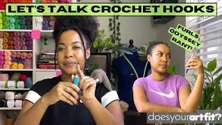 Let’s Talk Crochet Hooks  Furls Odyssey Rant [upl. by Aicatsue692]