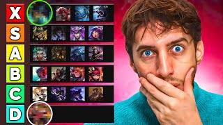 TIERLIST PATCH 141 MID  LES CHAMPIONS A ABUSER POUR MONTER DIAMANT [upl. by Amalea]