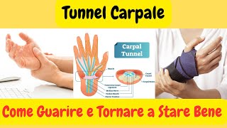 Tunnel Carpale Sintomi Cure Efficaci e Cosa Fare Dopo lIntervento trattamento [upl. by Amlez]