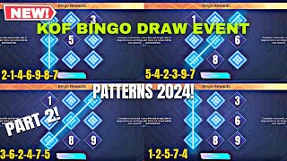 KOF BINGO EVENT PATTERNS 2024 PART 2 MLBB X KOF MOBILE LEGENDS BANG BANG [upl. by Trumaine]