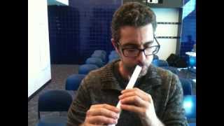 How to make a paper flute [upl. by Adnohsirk]