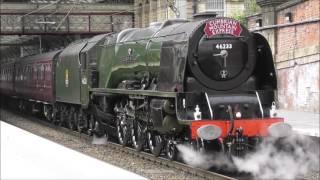 46233 Duchess of Sutherland West Coast Mainline Chasing 550th VIDEO [upl. by Cathee]