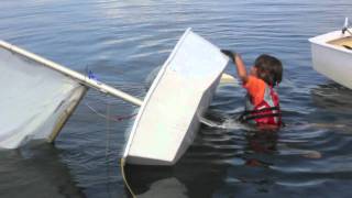 Sailing Summer Program 2011 Rig amp Capsized [upl. by Nosnehpets473]