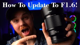 Viltrox 85mm F18 to F16 Update Tutorial [upl. by Bathulda]