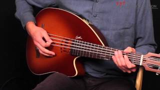 Godin Inuk Encore Steel SG Demo from Peghead Nation [upl. by Allveta]