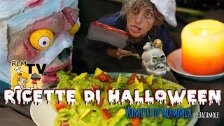 Ricetta di Halloween Vomito di Mummia guacamole [upl. by Aara598]