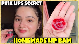 Homemade Lip Balm  Rose Lip Balm  DIY Balm [upl. by Neila]