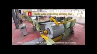 auto slitting machineslitting line for steel 2013 [upl. by Naji]