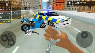 Police Car Driving Motorbike Riding 3  Android Gameplay FHD [upl. by Cattan]