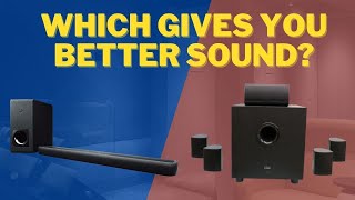 Soundbar vs Home Theatre Speakers  Buyers Guide [upl. by Attenev]