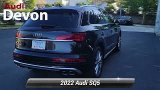 Used 2022 Audi SQ5 Premium Plus Devon PA SQ5R2727A [upl. by Tnecillim]