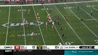 Every Completed Pass from Chase Garbers on UFL Week 1  Highlights [upl. by Brig130]