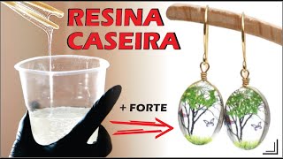 COMO FAZER RESINA CASEIRA  resina caseira vidro líquido como fazer vidro líquido pintura EM RESINA [upl. by Nitsuj]