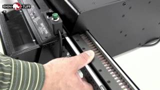 How to Use the RhinOTuff HD7700 Heavy Duty Electric Hole Punch [upl. by Eittam58]