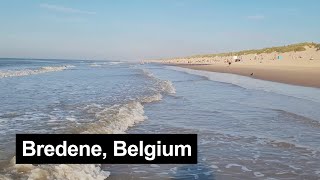 Bredene Belgium beach walk 21 September 2024 4K [upl. by Aleedis698]