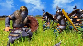 Berserkers vs Royal Huscarls Cinematic Battle Total War Saga Thrones of Britannia [upl. by Capone]