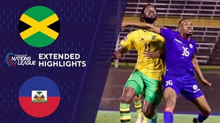 Jamaica vs Haiti Extended Highlights  CONCACAF Nations League  CBS Sports Golazo [upl. by Marielle]