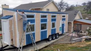 Father and Son Build A Tiny House [upl. by Findley]