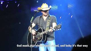 See You When I See You live w lyrics  Jason Aldean [upl. by Etnahsal]