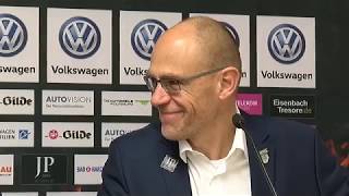 31 Spieltag Grizzlys  Straubing  Pressekonferenz [upl. by Ruffina]